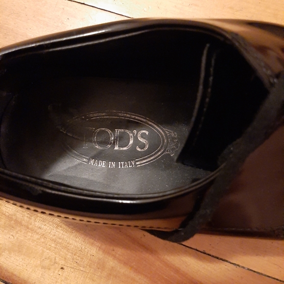 Tod's black tuxedo shoes - Picture 5 of 6